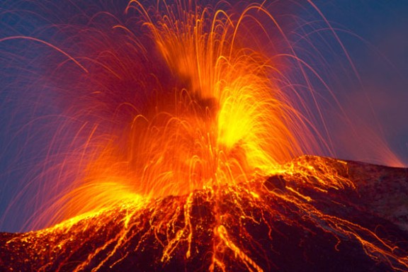 Erupting Volcano