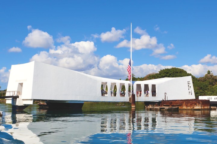 USS Arizona Memorial at Pearl Harbor